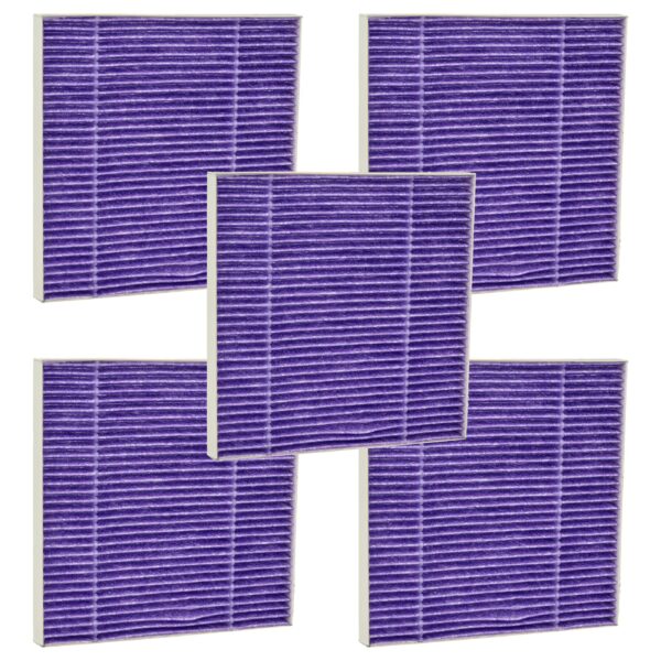 5x Filtro para Aspirador Hitachi CV 100, 200, 300, 400 - Classe H13 vhbw