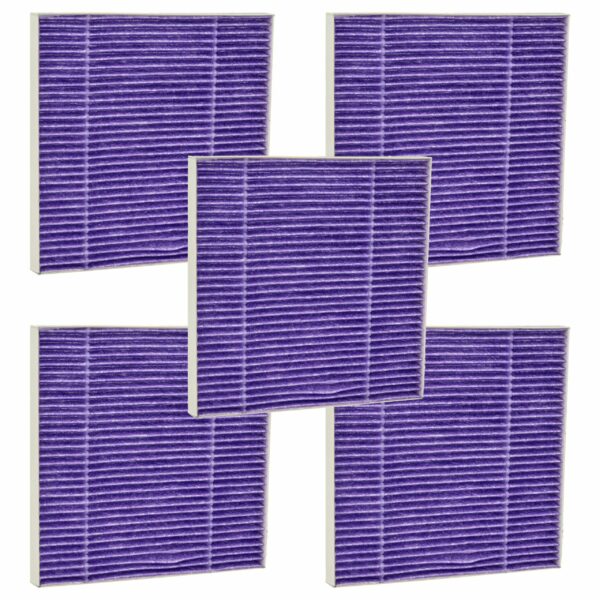 5x Filtro para Aspirador Hitachi CV 100, 200, 300, 400 - Classe H13 vhbw