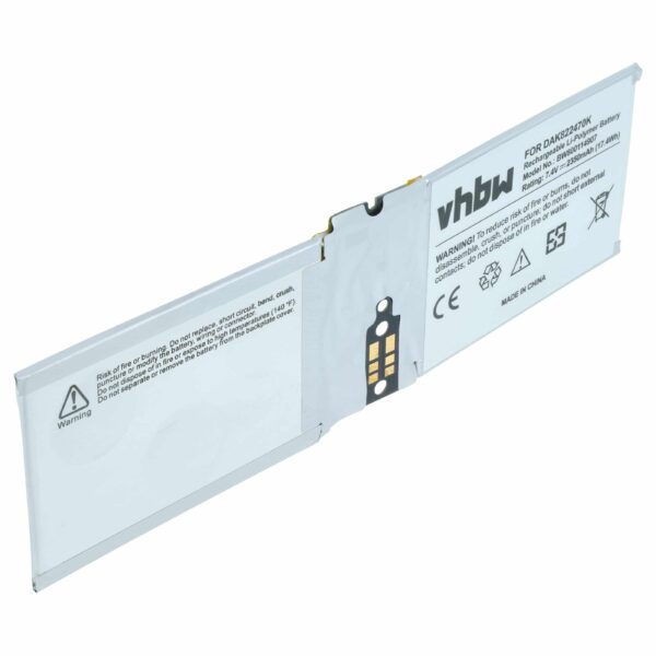 Bateria vhbw para Microsoft Surface - 2350 mAh 7.4 V Li-polymer (G3HTA044H, G3HTA045H, DAK822470K, G3HTA020H)