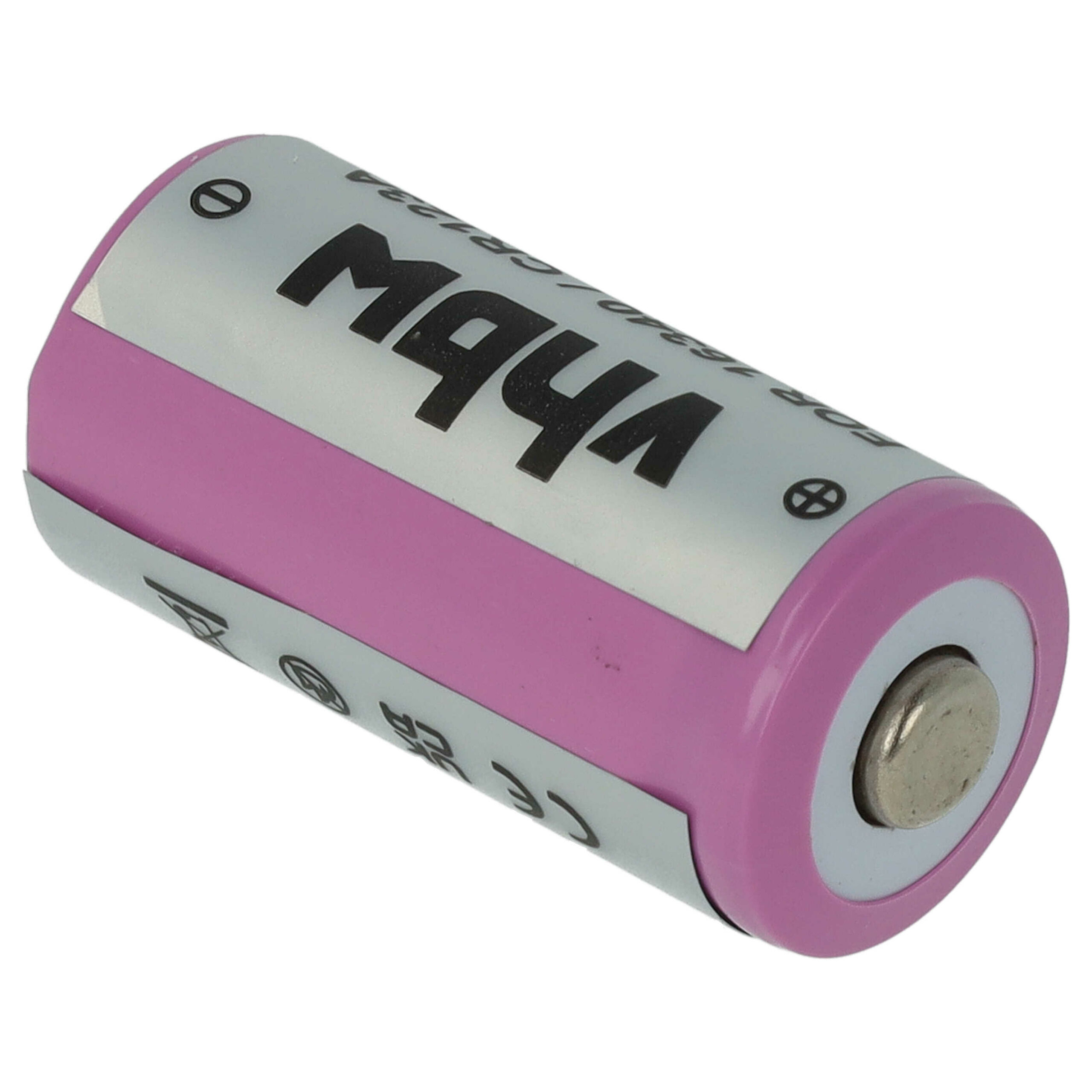 Bateria vhbw Universal 5x 16340, CR123A 800 mAh 3.6 V Li-Ion - Image 3