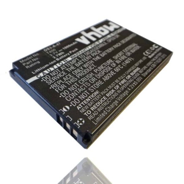Bateria para Telemóvel vhbw Compatível com T-400 - 1000 mAh 3.7 V Li-Ion