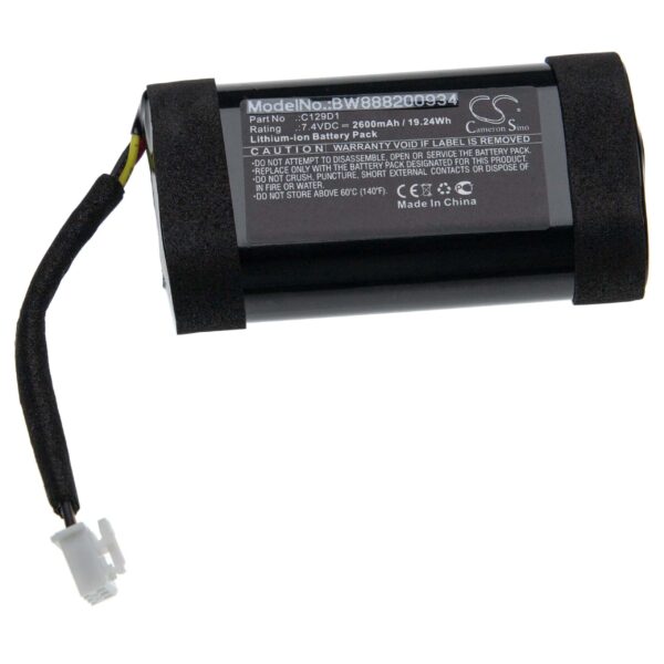 Bateria vhbw para Bang & Olufsen BeoPlay P6 - Li-Ion 2600 mAh