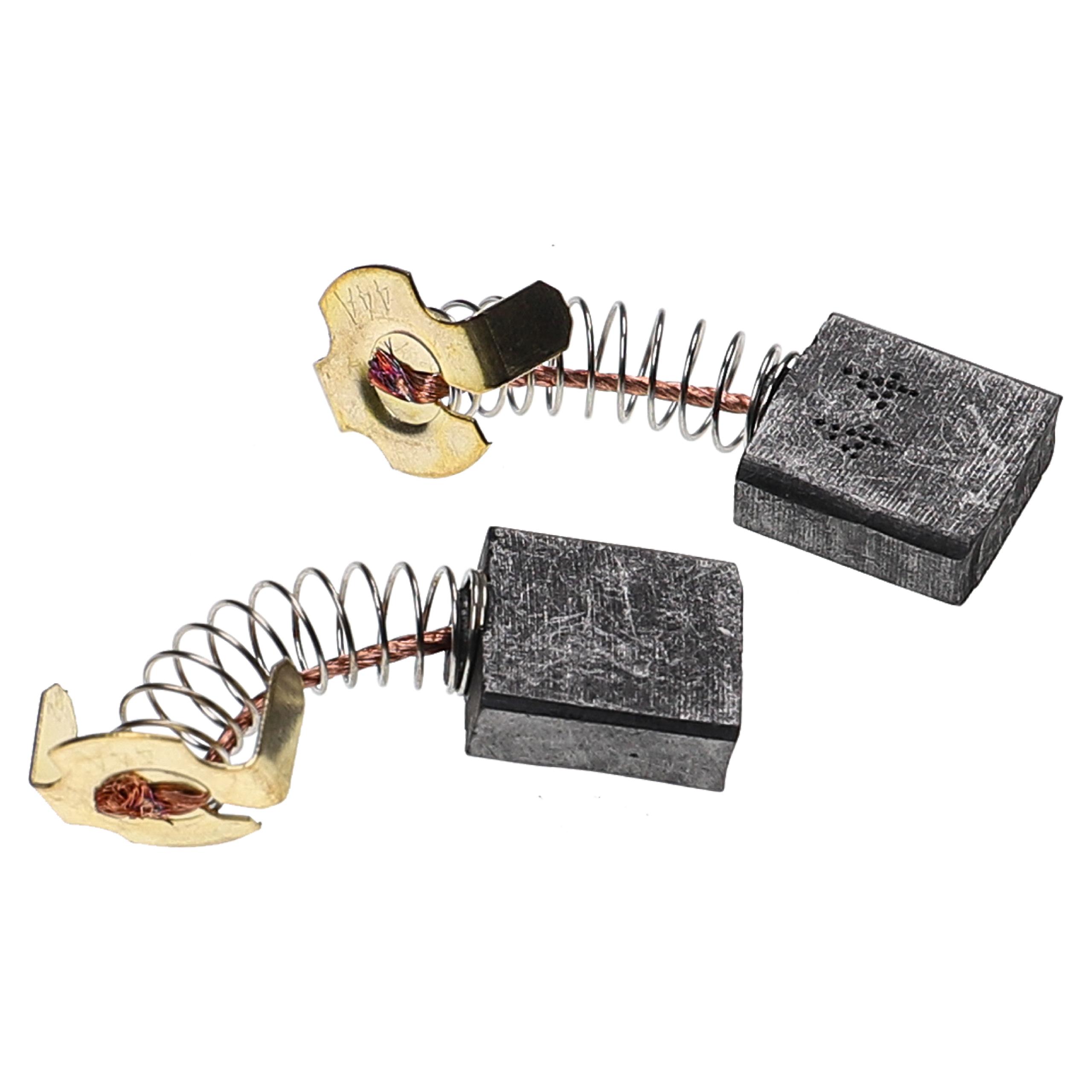2x Escovas de Carvão de Substituição para Hitachi 999044, 999-044, 999-074 - Ferramentas Elétricas (7 x 17 x 17 mm)