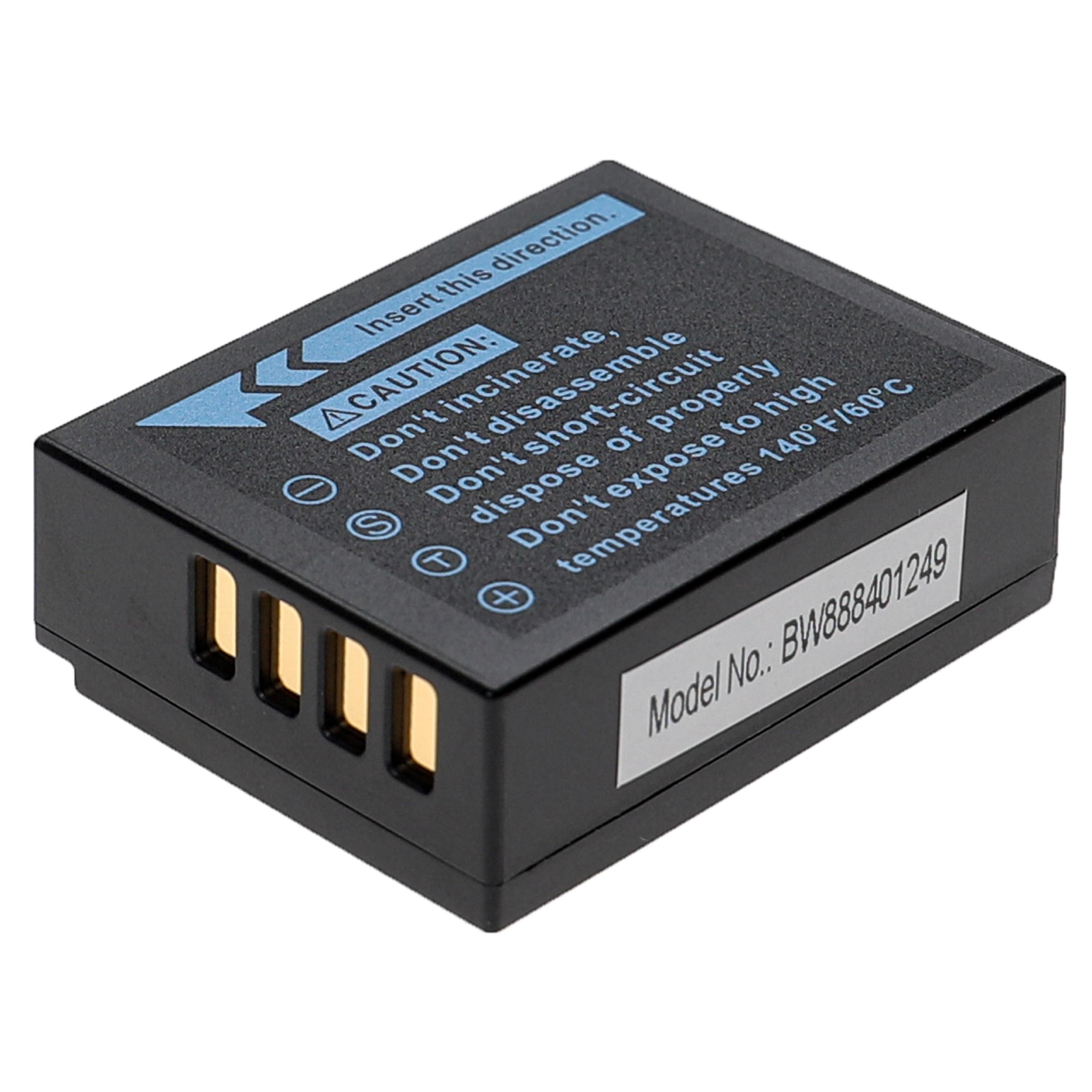 2x Baterias EXTENSILO para Fujifilm NP-W126, NP-W126s - 1140mAh, 7.2V - Image 3