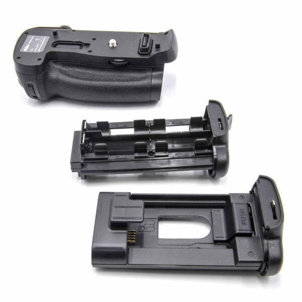 Pega de Bateria compatível com Nikon MB-D18 - Com Selector de Modo, plástico/metal