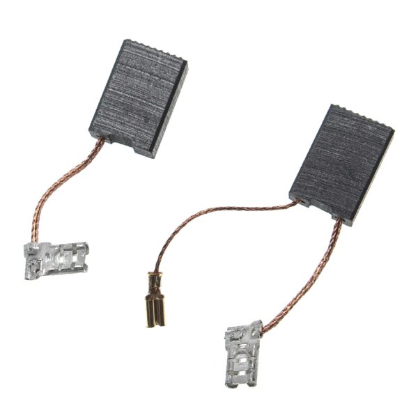 2x Escovas de Carvão vhbw para Ferramenta Elétrica Bosch 1.607.014.110 - 18x12.5x6.5 mm