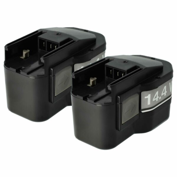 Bateria vhbw 14,4 V 1500 mAh NiMH para AEG 48-11-1000, 48-11-1024, 48-11-1014 (Pack 2x)