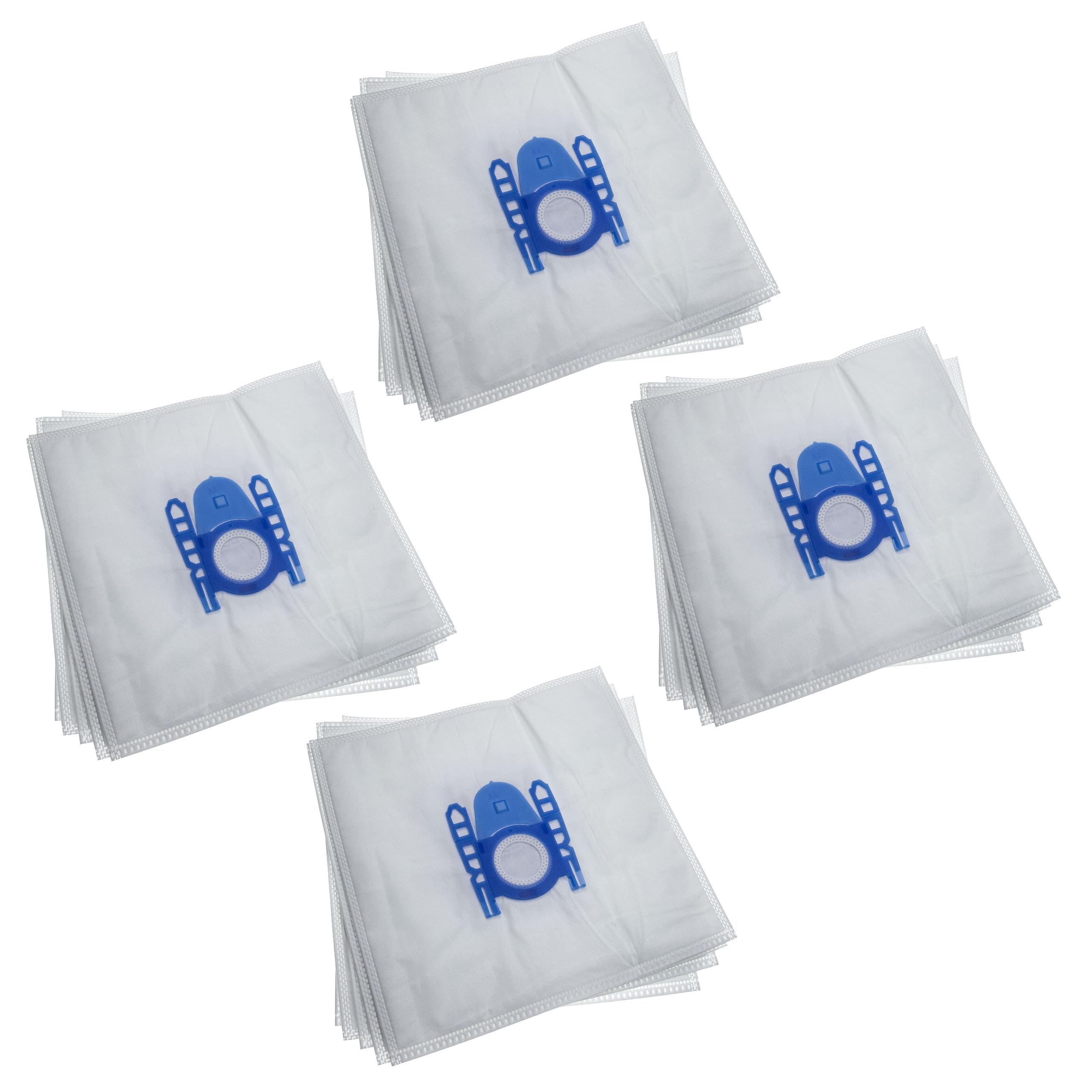 20x Sacos para Aspirador vhbw para Kärcher VC 5100, VC 5200, VC 5300 - Microfibra