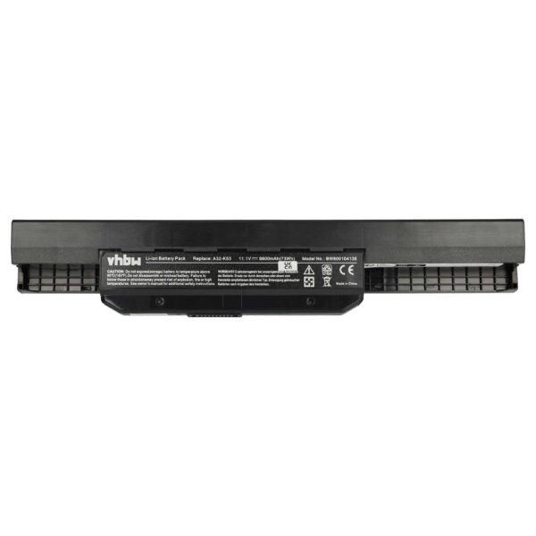 Bateria para Portátil vhbw para Asus A31-K53, A32-K53 6600 mAh 11.1 V