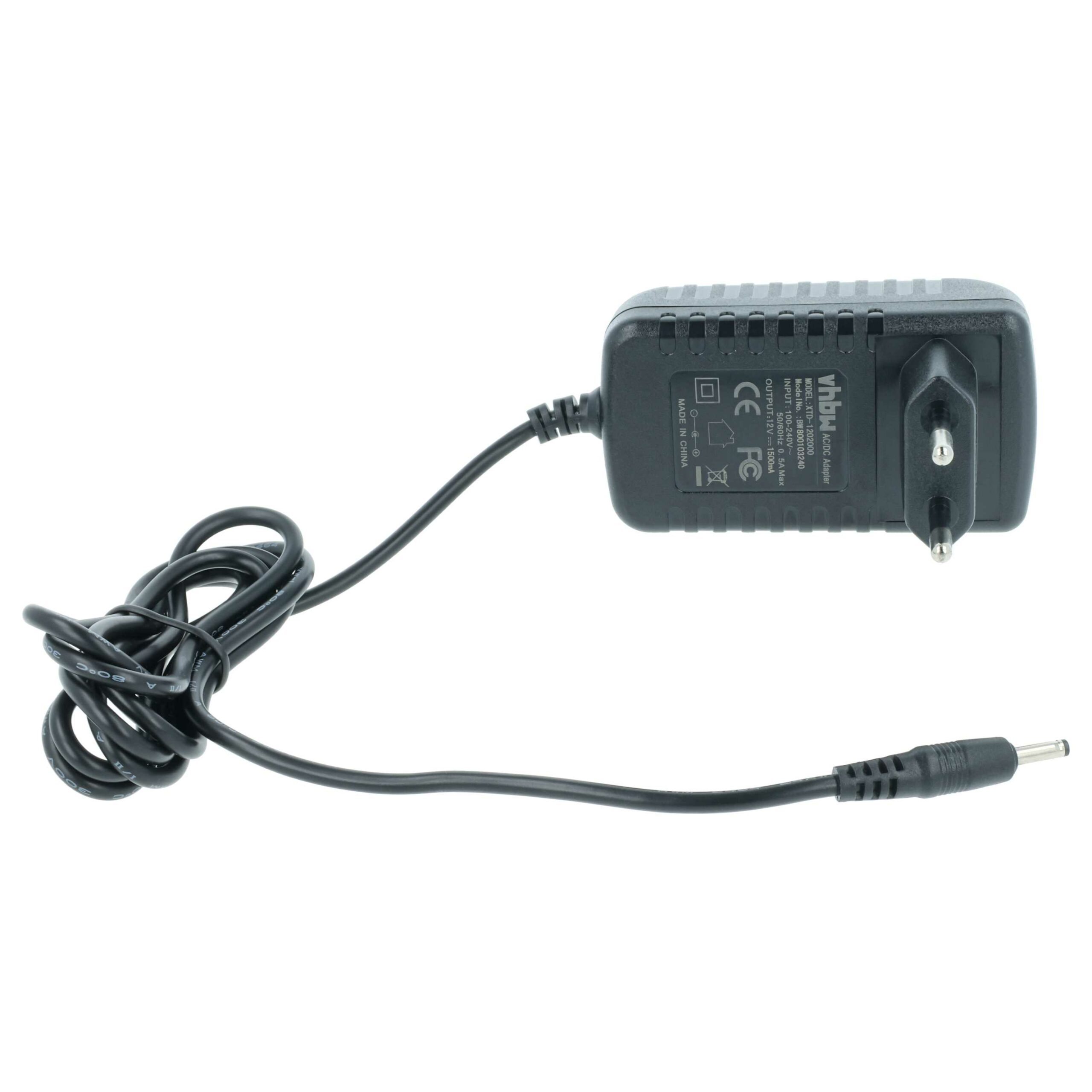 Adaptador de Alimentação AC vhbw para Tablets Acer PSA18R-120P - 125 cm - Image 4