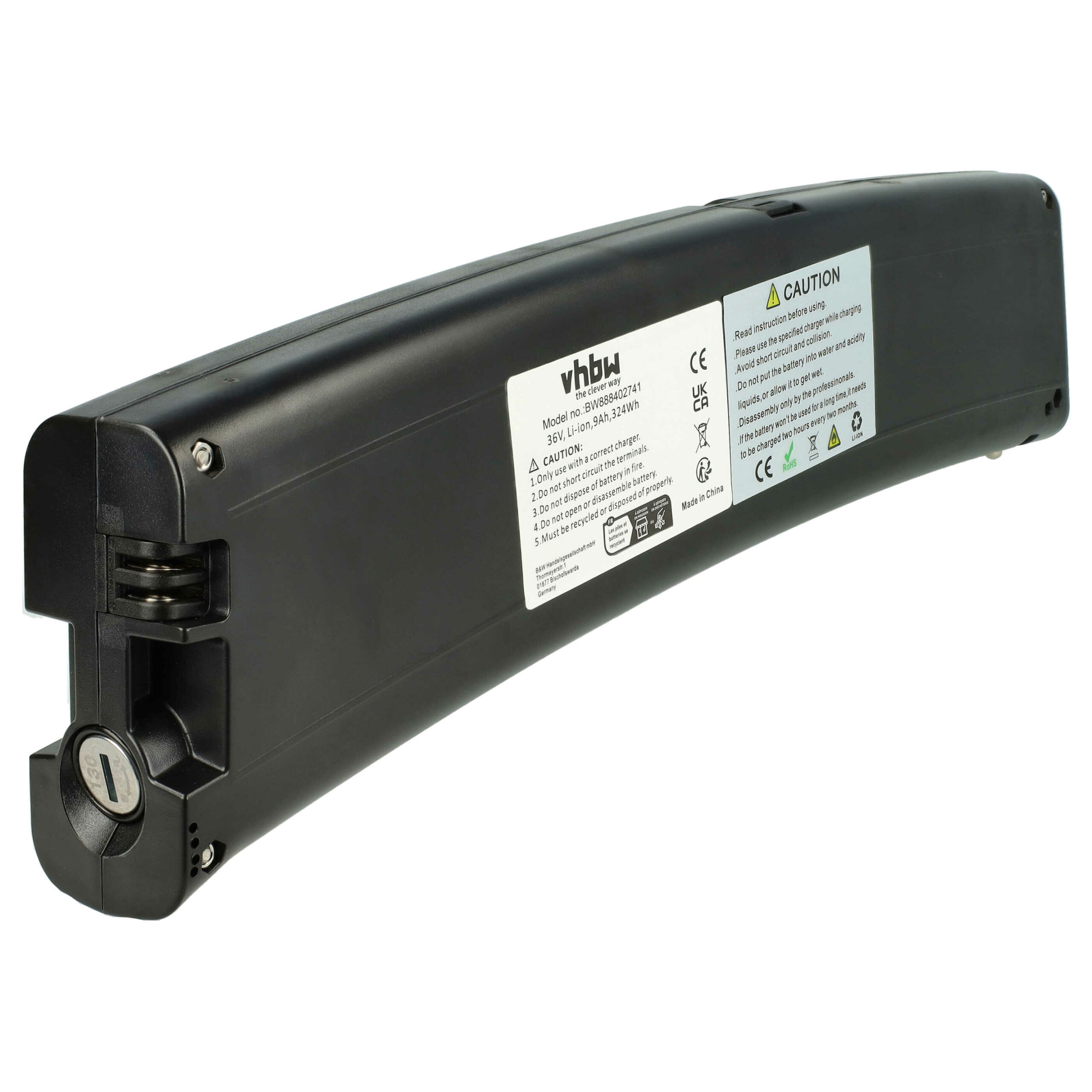 Bateria vhbw 36V 8.7Ah para Bicicletas Elétricas Carrera, Fischer, NCM, DeHawk e outras - Image 3