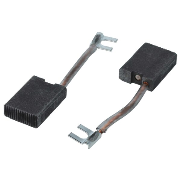 2 Escovas de Carvão vhbw Substituição Black & Decker 1.607.014.103 - 6,3 x 16 x 22,5 mm