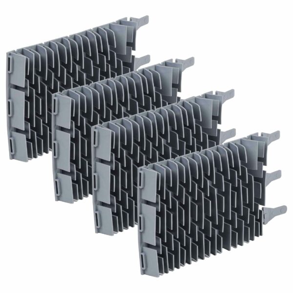 4x Escovas de Substituição Zodiac R0962800 para Robô de Limpeza de Piscina