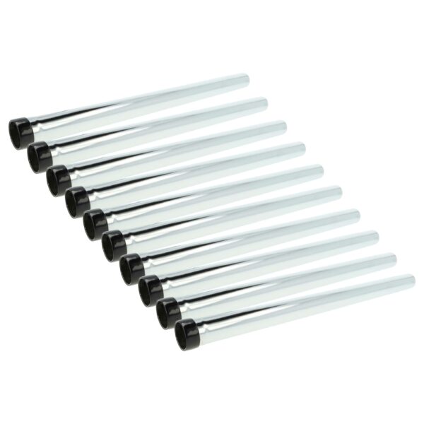 10x Tubo de extensão para aspirador Bosch 2 609 256 F27 - 50cm, preto/prata