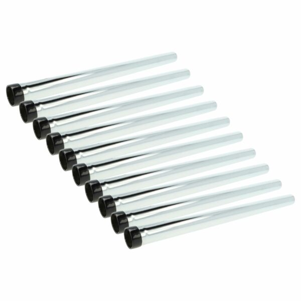 10x Tubo de extensão para aspirador Bosch 2 609 256 F27 - 50cm, preto/prata