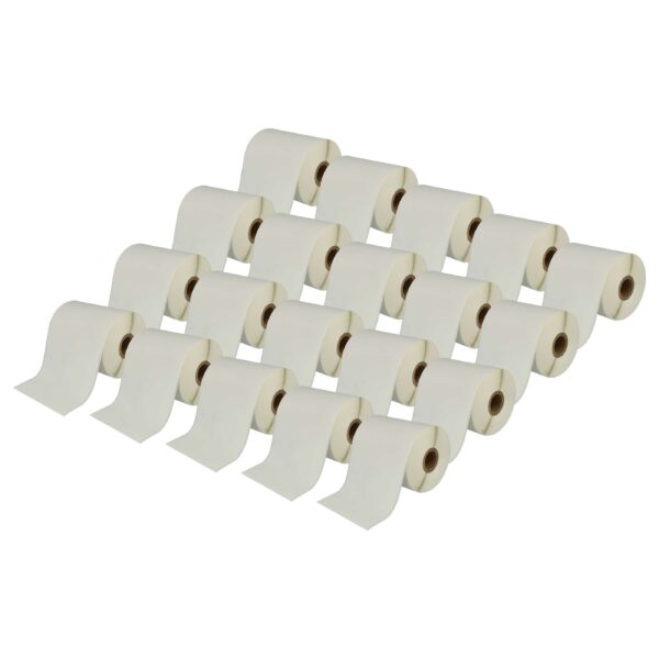 20x Rolo de Etiquetas Compatível com Brother RD-S01E2 - 102 mm x 44.3 m