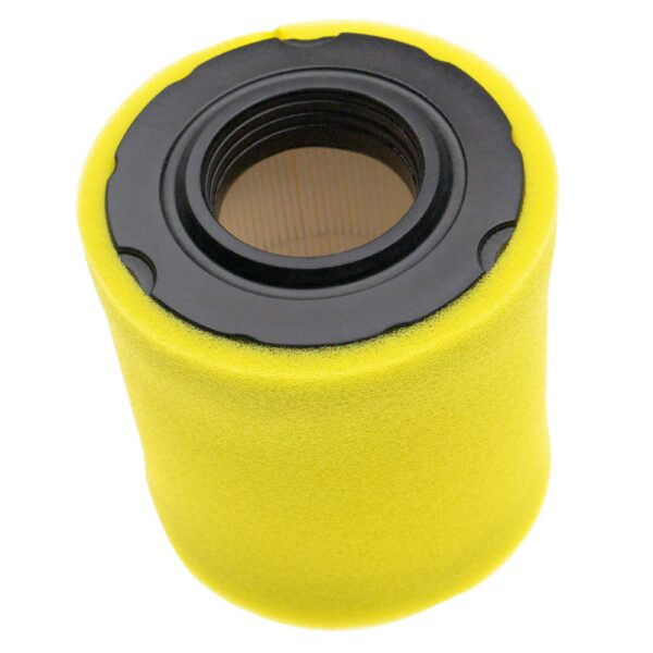 Conjunto de filtro de espuma e papel para cortador de relva Briggs & Stratton 798911, 591583 - vhbw