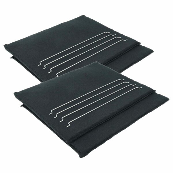 4x Filtro de Carvão Ativado Compatível com AEG EFB1061, Electrolux e Siemens