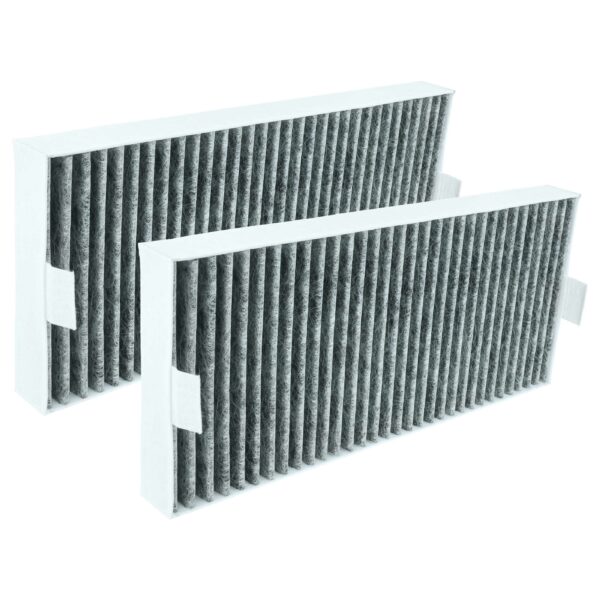 2x Filtro de Carvão Ativado de Substituição para Coifa Miele DKF 35-S, 12187430