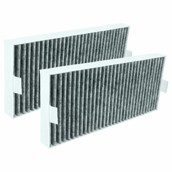 2x Filtro de Carvão Ativado de Substituição para Coifa Miele DKF 35-S, 12187430