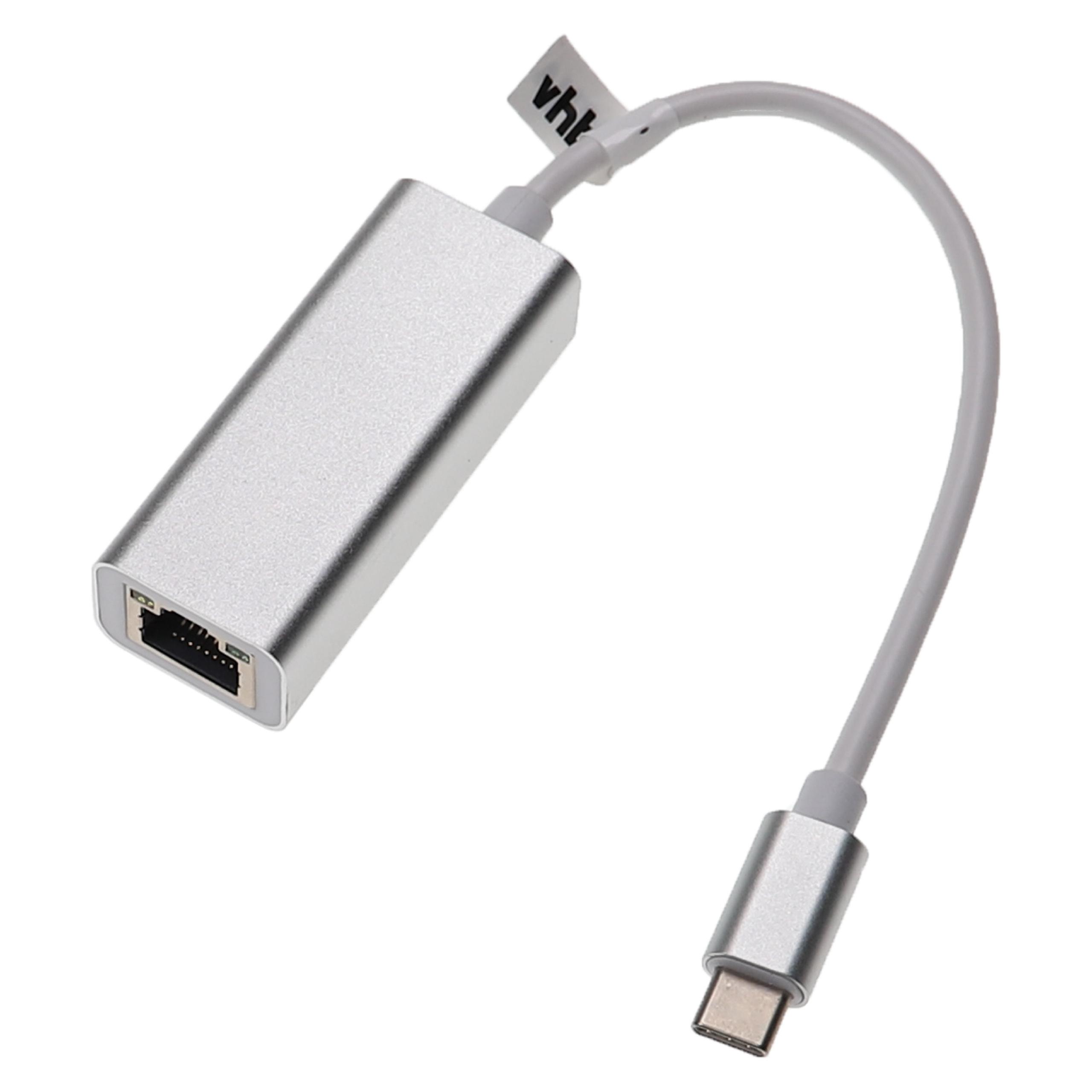 Adaptador Ethernet vhbw USB-C para RJ45 para Portátil, Notebook e PC - Image 2
