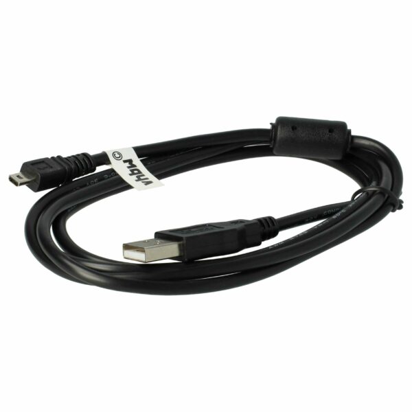 Cabo USB para Câmara Casio EMC-5U, Fujifilm e Outras - 150 cm