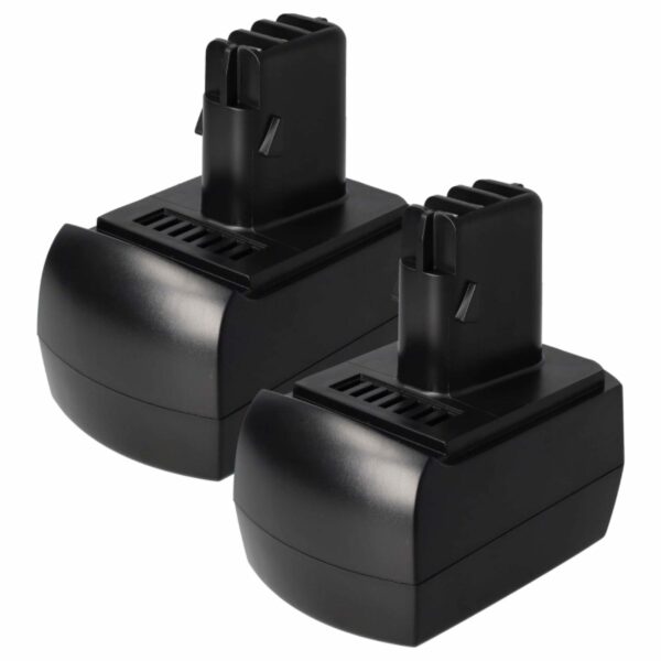 2 Baterias vhbw para Metabo 6.25471.00, 6.2547, 6.25471, 6.25470.00 - 1500 mAh, 9.6 V, NiMH