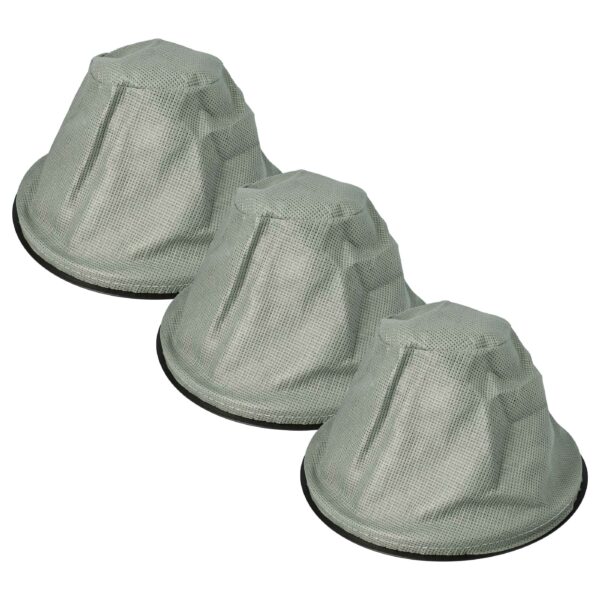 3x Filtros de Tecido para Aspirador Chimeneia Güde - Substitui 5900779934771 vhbw