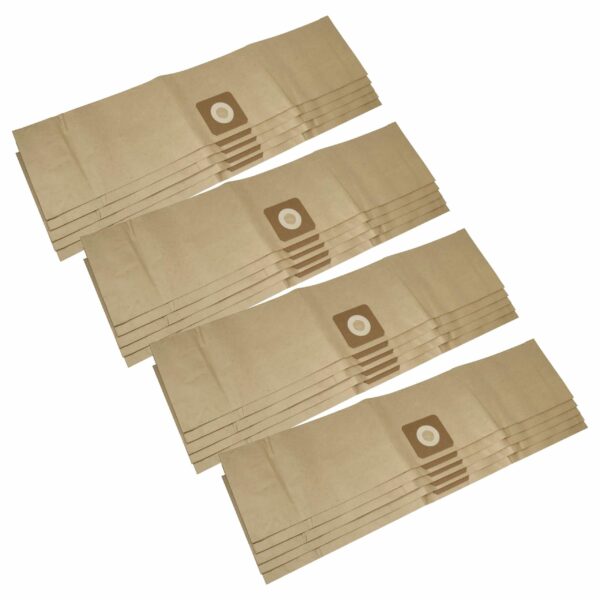 20x Sacos para Aspirador compatíveis com Bosch 2609256F32 - Papel