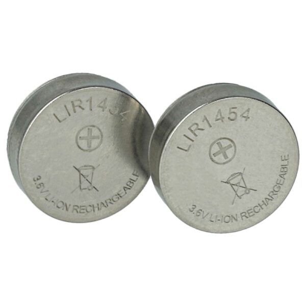 Bateria Wireless Headset 2x vhbw substitui Varta CP1454 A3 - 90 mAh 3.6 V Li-Ion