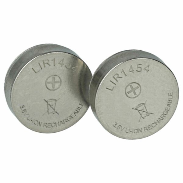 Bateria Wireless Headset 2x vhbw substitui Varta CP1454 A3 - 90 mAh 3.6 V Li-Ion