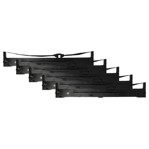 5x Fita de Tinta vhbw para Epson LQ-2090, LQ-2090II - Preto