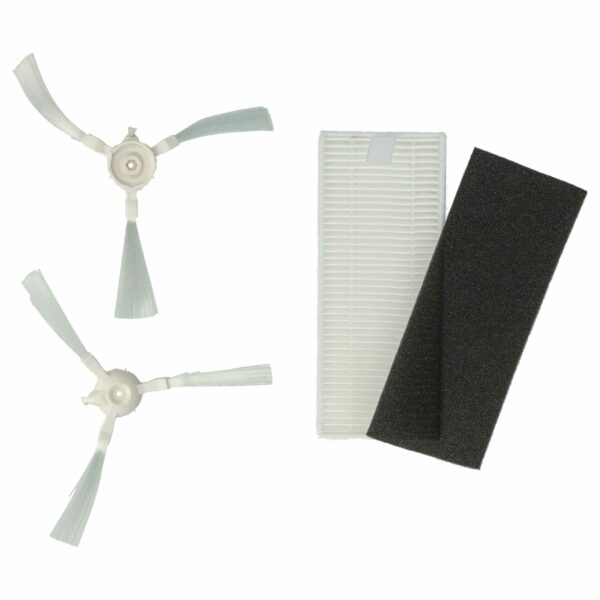 Kit de Manutenção 4 Peças vhbw para Aspirador Rowenta ZR720002 e Tefal