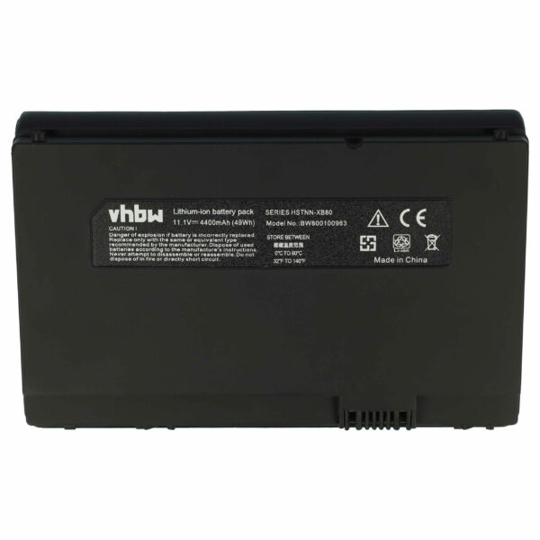 Bateria vhbw para Portátil HP/Compaq - 4400 mAh, 11.1V Li-Ion (FZ441AA#UUF, 493529-371)