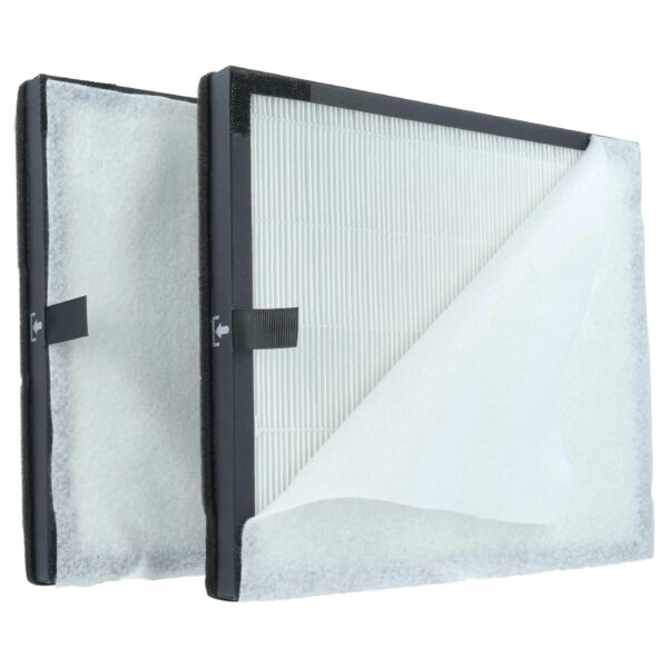 2x Filtro de Carvão Ativado para Purificador de Ar Morento, WESTHEY, YIOU HY4866 - vhbw