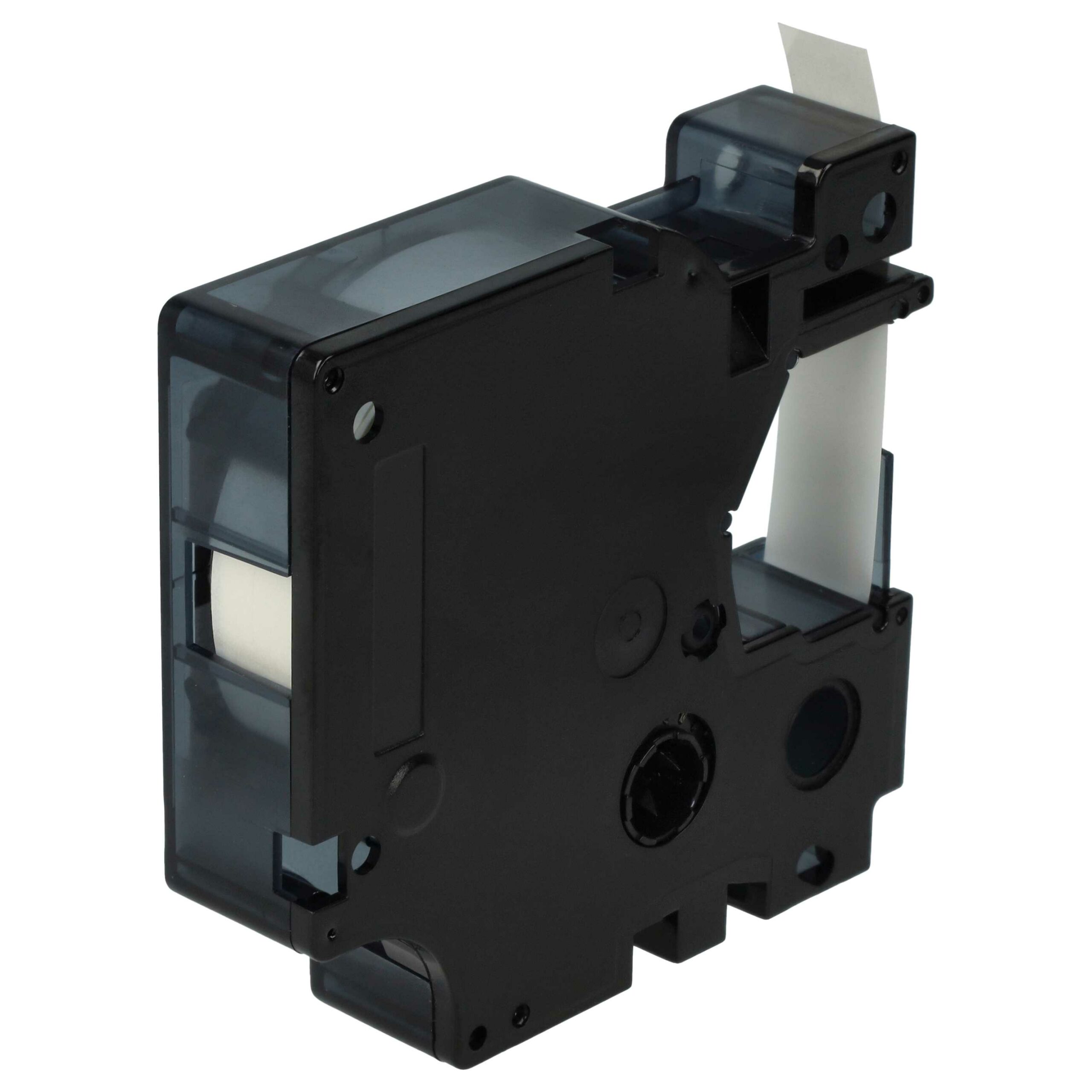Fita de Etiquetas compatível com Dymo D1 40920 - 9 mm Branco sobre Transparente - Image 2