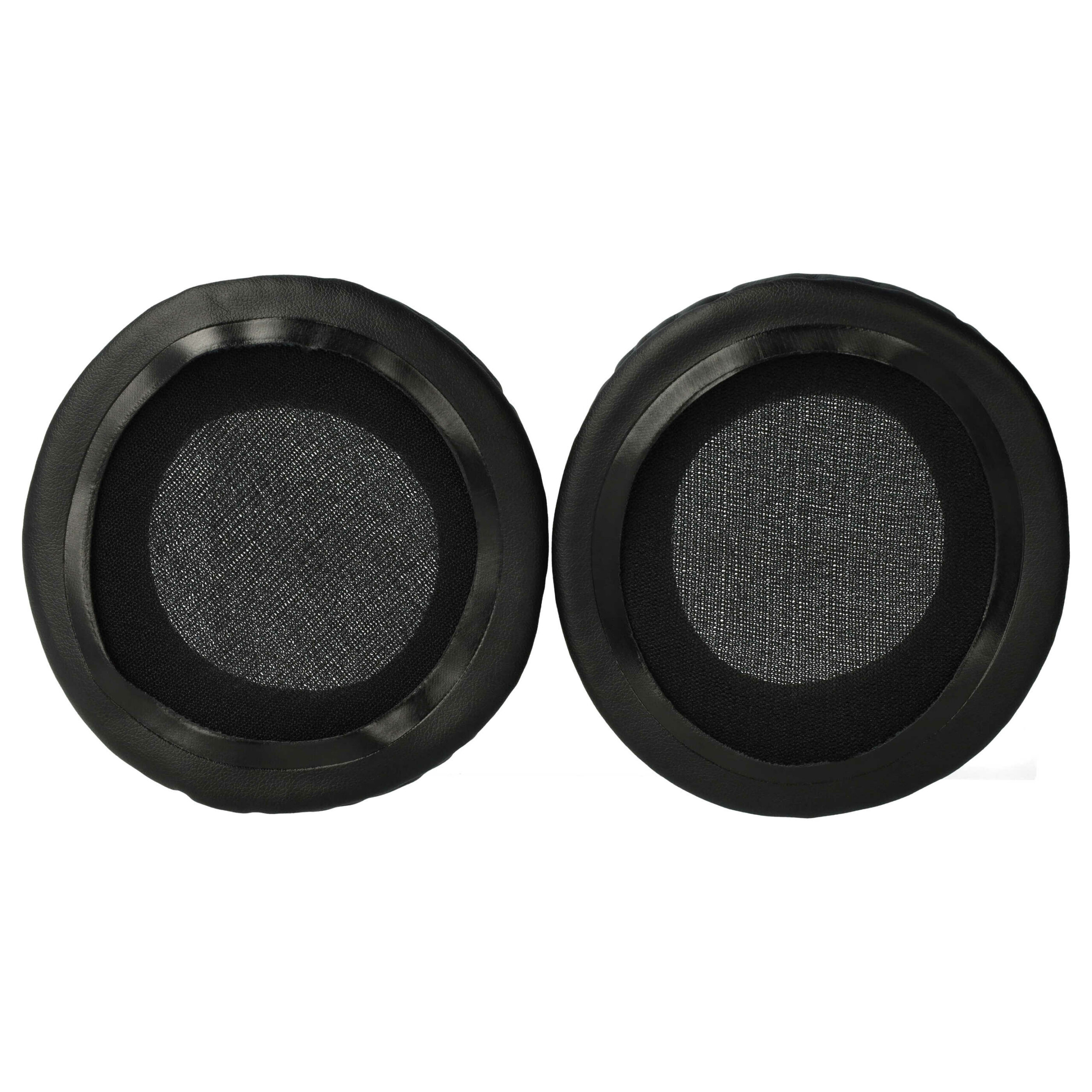 2x Almofadas de Ouvido vhbw para Auscultadores Technics RP-DH1200 - com Memory Foam, 17 mm - Image 2