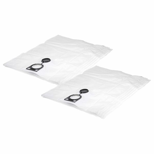 10x Sacos para Aspirador vhbw compatível com Swirl UNI 20 Net para Bomann - microfibra