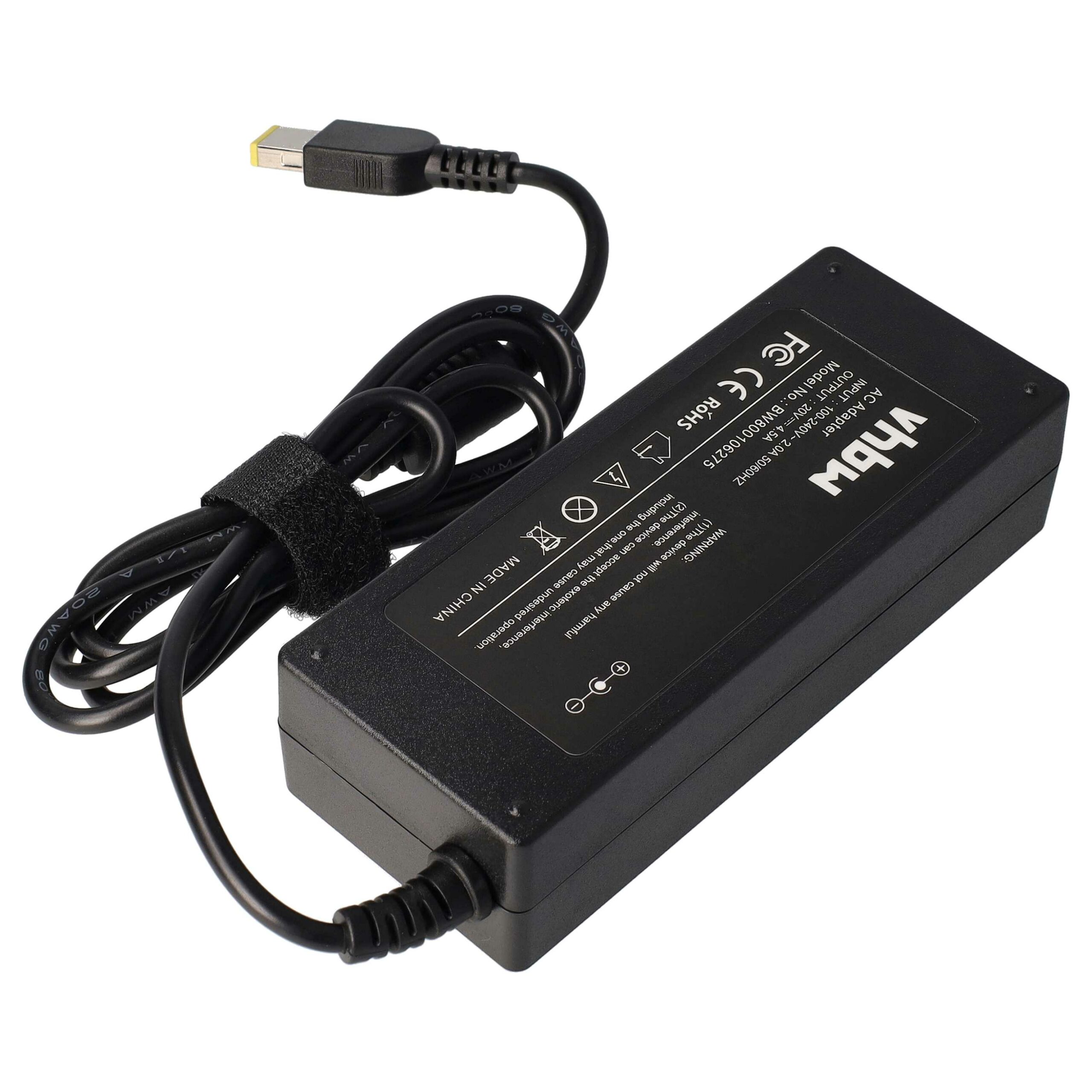 Adaptador de Alimentação para Portátil Lenovo vhbw 90 W - Substituição 0B47030, 0C19880 - Image 4