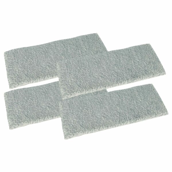 Jogo de 4 Capas de Microfibra para Limpador de Vidros Vorwerk Kobold VG100, GC100, MF100, VG100+