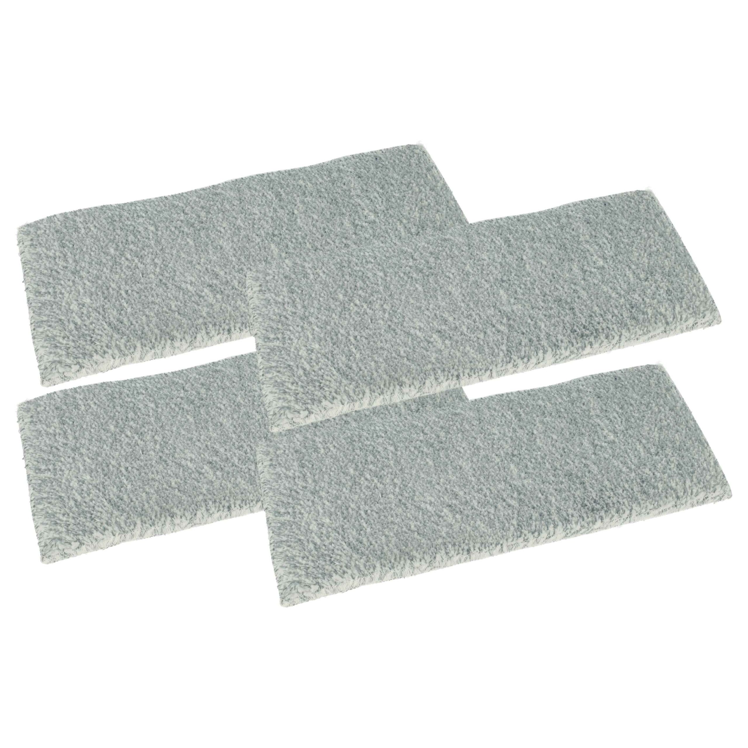 Jogo de 4 Capas de Microfibra para Limpador de Vidros Vorwerk Kobold VG100, GC100, MF100, VG100+
