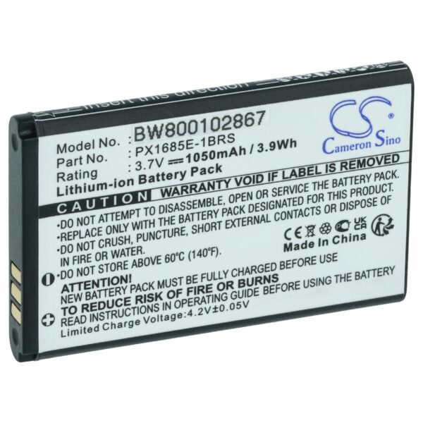 Bateria vhbw para Câmaras Toshiba / Aiptek - 1000 mAh 3.7V Li-Ion (084-07042L-009, PX1685E)