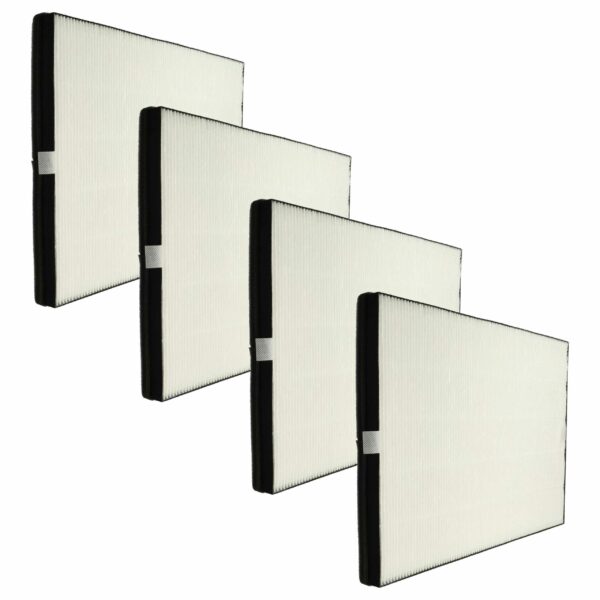 4x Filtro HEPA vhbw compatível com Philips FY1410/30 para humidificadores de ar