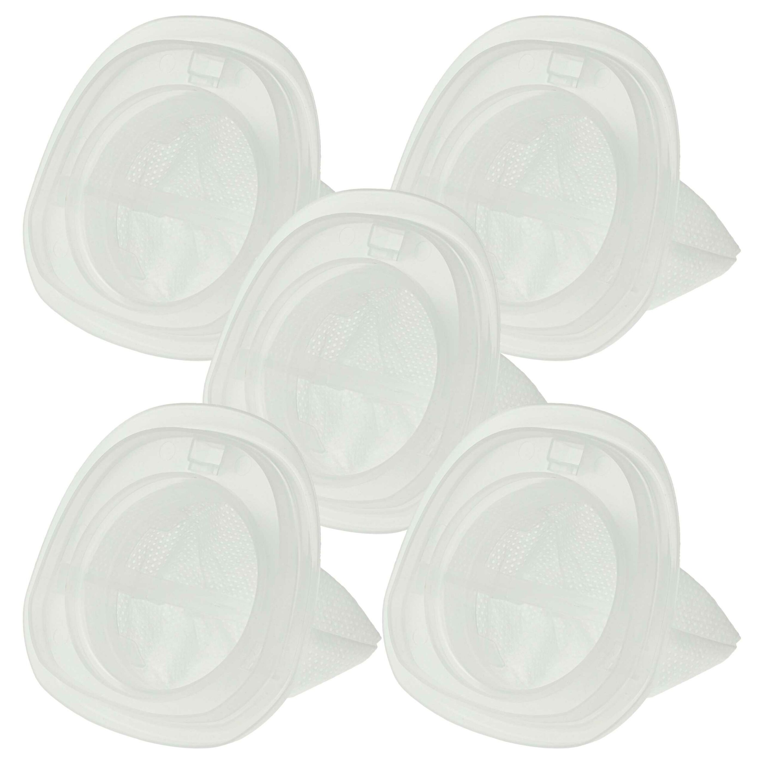5x Filtros vhbw para Aspirador Black & Decker HNVC115J0, HNVC220BCZ01