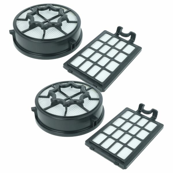 Jogo de 2x Filtros de Substituição vhbw para Aspiradores AEG, Zanussi - Filtros HEPA, Pré-Motor e Escape