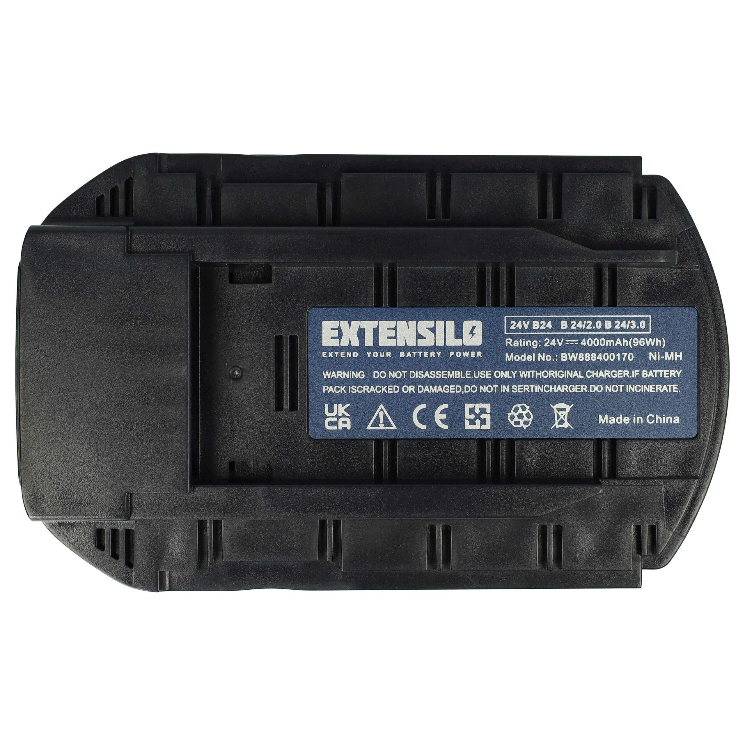 Bateria EXTENSILO NiMH para Ferramentas Hilti B 24/2.0, B 24/3.0 - 4000 mAh, 24 V - Image 3