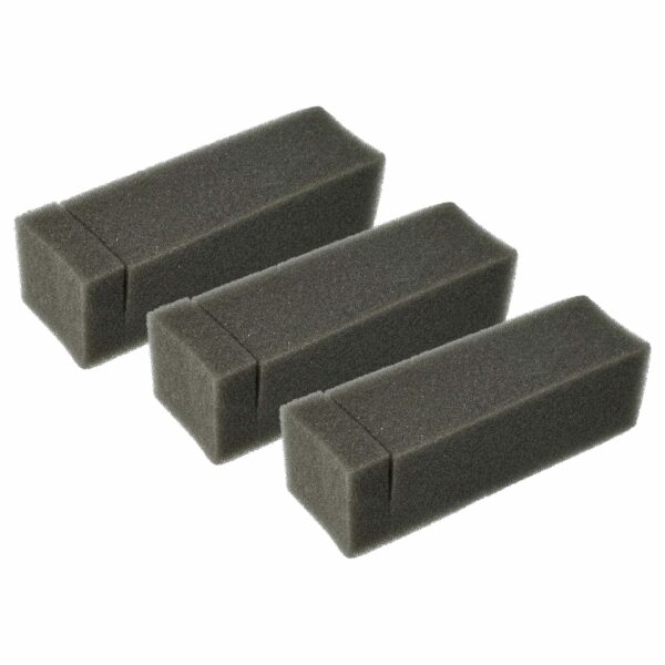 Kit 3 Filtros de Ar para Cortador de Relva Tecumseh 23410026 vhbw