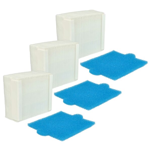 Conjunto de 3 Filtros de Substituição para Aspirador Thomas 787244, 99 - vhbw