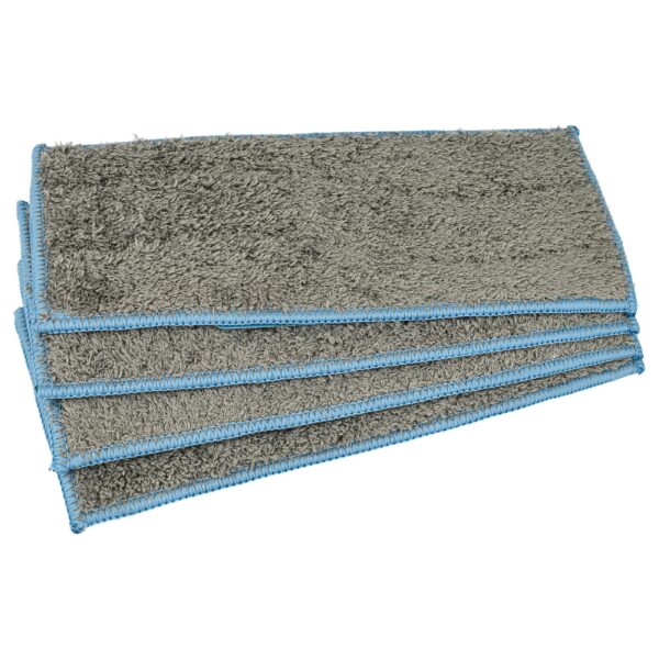 Jogo de 4 Panos de Limpeza para iRobot Braava Jet M6, M6134 - vhbw