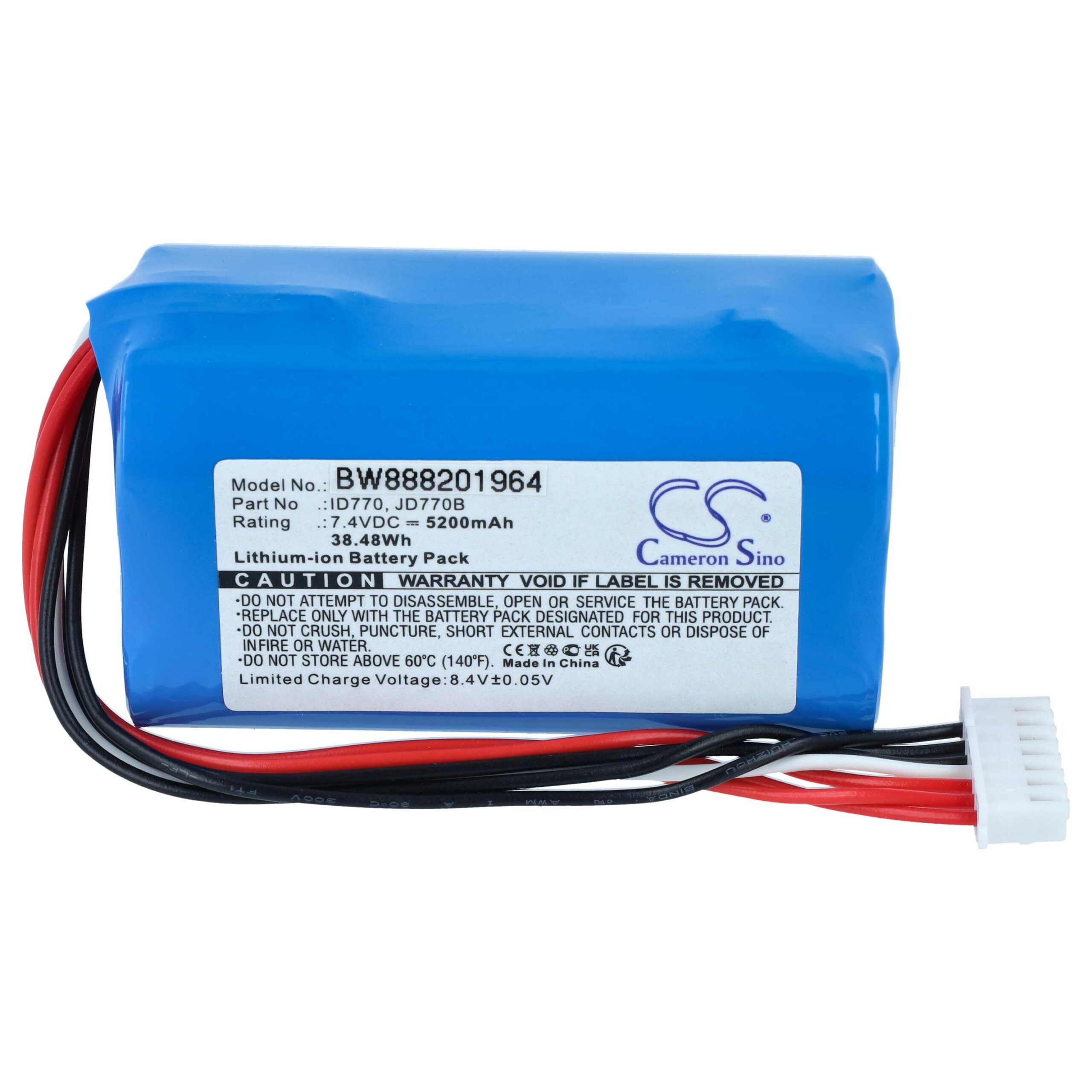 Bateria vhbw para coluna Sony SRS-XB40, SRS-XB41 - Li-Ion 5200 mAh - Image 3